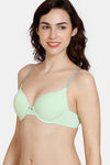 Zivame Push-Up Wired Medium Coverage Bra - Pastel Green — thumbnail 3